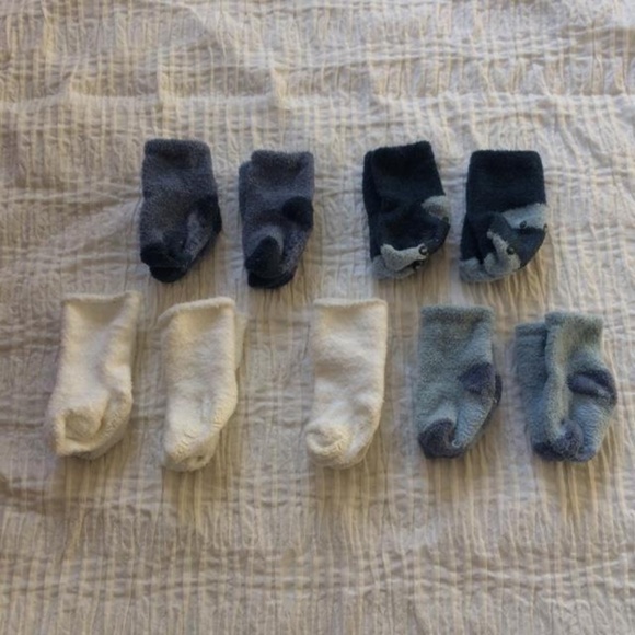 Carter's Accessories Carters 3 Months Baby Fleece Socks Bundle Of 9